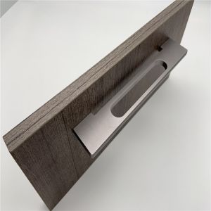 Buy cheap 247mm Customized Polished Silver Aluminium Cabinet Handle For Kitchen from wholesalers