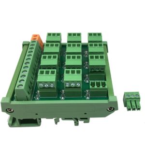PLC Sensor Signal Input Distribution Module Terminal Blocks Connection Board 12