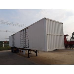 Buy cheap 2-Axle Cargo Transport Truck Semi-Trailer With Enclosed Container Made In AND9400XXY from wholesalers