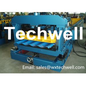 Buy cheap PLC Control Metal Roof Tile Making Machine For Material Thickness 0.3 - 0.6mm from wholesalers