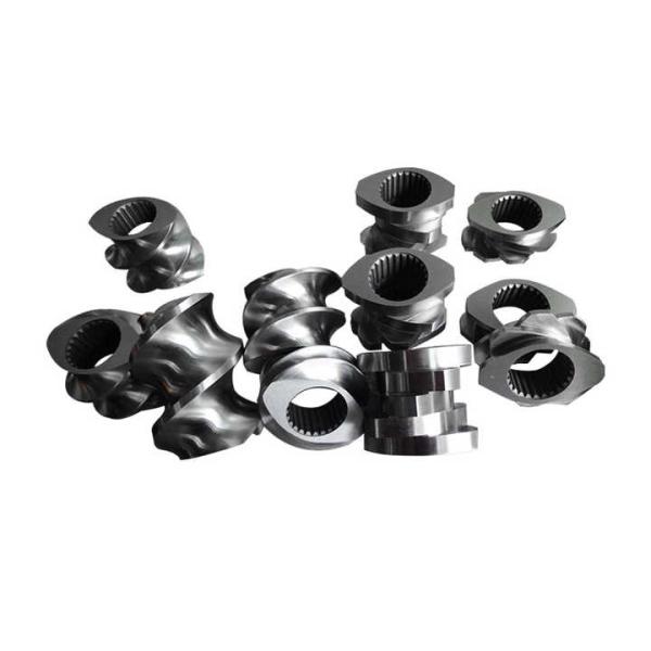 Double Screw Elements And Segmented Screw And Barrel For Extruder Abrasive Wear