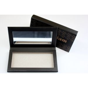 Buy cheap All Black Printing Empty Blush Palette Cardboard Large Magnetic Palette from wholesalers