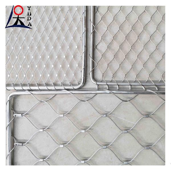 304 Stainless Steel Slope Protection Net Rope For Flexible Durable Metal Protection
