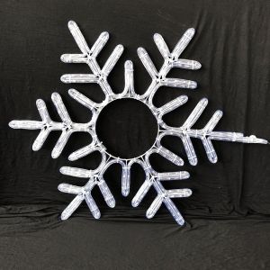 Buy cheap Christmas snowflake pattern LED rope light motif light IP55 various sizes and colors OEM/ODM acceptable steady/flash LED from wholesalers