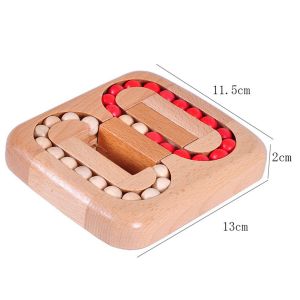 Buy cheap Educational Beech Wooden Flat Ball Game With No Burr from wholesalers