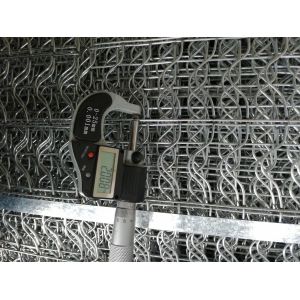 Buy cheap High Strength CWC Mesh Anti Corrosion Eight Lines Hot Dipped Galvanized Pipeline Coating Mesh from wholesalers