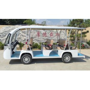Buy cheap 11-Seater Electric Sightseeing Bus With Super Long Endurance And Full Power Smart On-Board Charging from wholesalers