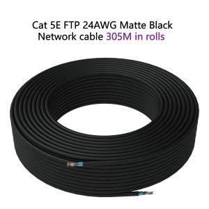 Buy cheap PVC Jacket FTP Cat5E LAN Cable Wholesale 24AWG FTP CAT5e 4pair CE UL Multiple Copper Twist 100% Oxygen-free Copper FTP Cat5E from wholesalers