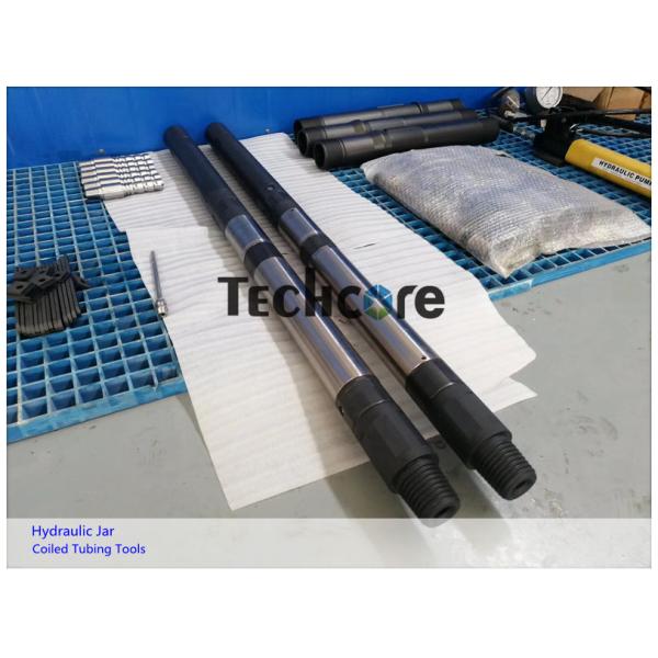 Quality Coiled Tubing Drilling Jar Placement / Bi Directional Cable Tool Drilling Jars for sale
