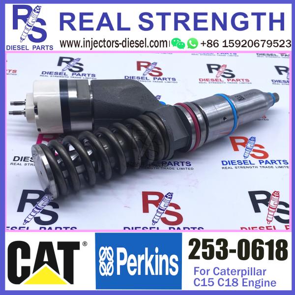 Quality Diesel Engine Fuel Injector 370-0750 253-0616 253-0618 10R-3264 10R-3265 10R-2772 for Caterpillar C15 C18 engine for sale