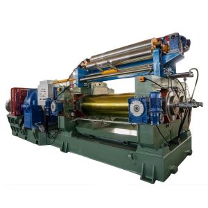 Buy cheap 4400x1850x1760mm Front Roll Linear Speed 21.8m/min Rubber Mixing Mills Two Roll Rubber Mill from wholesalers