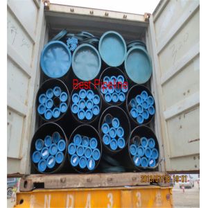 ASTM A53 PN-EN 10208 ERW Steel Tube 0.1mm - 70mm Wall Thickness For Combustible