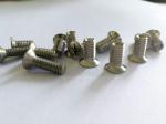 Buy cheap Stainless steel screw M4*10 countersunk cross phillips head hexagonal machine thread from wholesalers