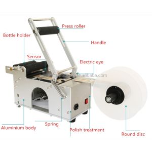 Buy cheap New Design Oval Bottle Labeling Machine for Cosmetic Bottle from wholesalers
