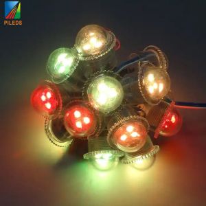 Buy cheap DC12V 26mm 5050 SMD RGB Chips LED Pixel Waterproof IP68 Round Rgb 3 Points Led Module With Ic Ucs1903 /Ws2811 from wholesalers