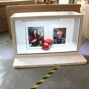 Buy cheap Automatic Restart Transparent LCD Screen With IR Remote Control Function from wholesalers