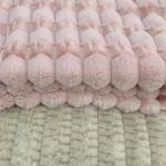 Buy cheap Blue Brown Fluffy Fabric Material Pink Beige Fluffy Clothing Material from wholesalers