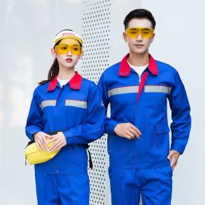 Custom Workwear Cheap Cotton Protective Overall Work Suit Work Clothes For Men