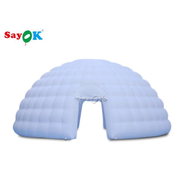 Go Outdoors Air Tent 8m Giant Inflatable Igloo Dome Tent With Air Blower For