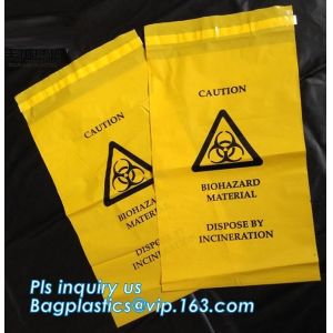 Buy cheap 30 Gallon 33" X 40" Red Isolation Infectious Waste Bag / Biohazard Bag High Density 17 Microns - 250 / Case, bagease from wholesalers