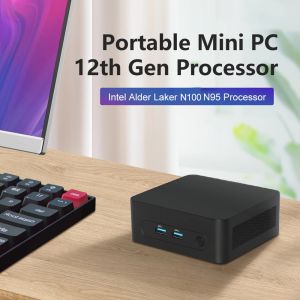 Intel Alder N Lake N95 Mini Computer Dual HDMI Single LAN DDR4 16G Mini Portable