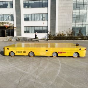 Buy cheap 70 Tons Trackless Transfer Cart Omnidirectional Material Handling Cart from wholesalers