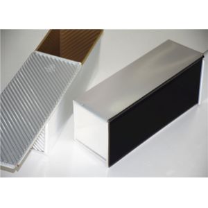 RK Bakeware Foodservice NSF Pullman Aluminum Loaf Pans With Cover 750g Bread Pan