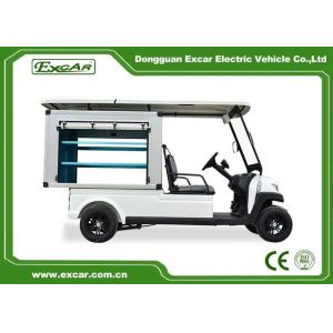 Buy cheap 2 Seaters Electric Utility Carts With Three Layers Cargo Box from wholesalers