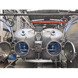 Buy cheap High Temperature Low Consumption Full Automatic Control System Dual Type Fabric Jet Dyeing Machine from wholesalers