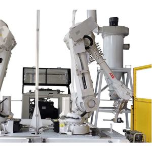 Buy cheap Pick And Place Robotic Arm 6 Axis ABB IRB 4600-40/2.55 With CNGBS Robot Gripper For Handling Robot from wholesalers