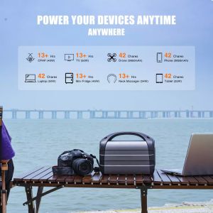 LiFePO4 Lithium Battery 1000W 2000W Backup Lithium Battery Solar Generator OEM