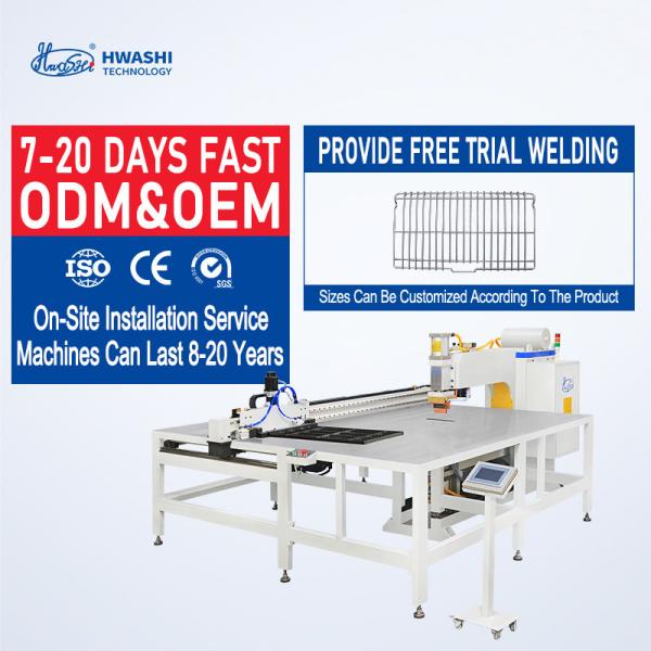 Quality High Speed Full Automatic X Y Axis Wire Welding Machine Security Fence Panel Wire Mesh Welder for sale
