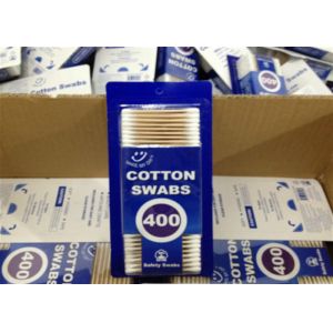 Buy cheap Cleaning 75cm Double End Cotton Swabs AAA Grade sanitary grade from wholesalers
