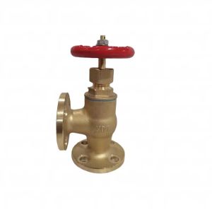 Buy cheap Marine Angle flange check valve   JIS  bronze  5K  10K  16K from wholesalers