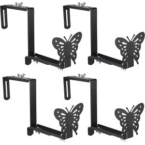 Buy cheap Wall Mount Window Box Bracket with Adjustable Butterfly Design and Customized Plating from wholesalers