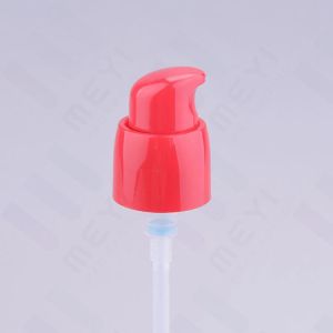 Buy cheap Foundation Red Plastic PP Treatment Pump With Over Cap 18/400 Neck Size from wholesalers