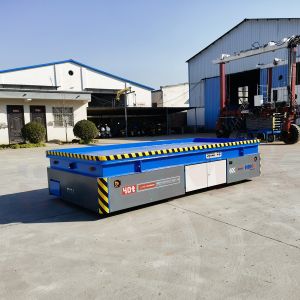 Trackless Material Transfer Carts Lithium Battery Powered 1-500 Tons