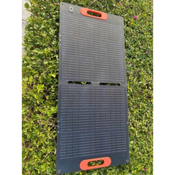 Quality Dual Fold Solar Charger with Waterproof ETFE Surface and Up To 23.5% Solar Panel Efficiency for sale