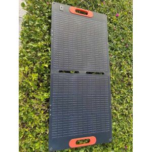Buy cheap Customized Dual Fold Portable Solar Charger with ETFE Waterproof from wholesalers
