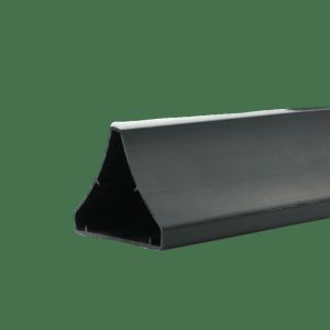 Buy cheap Black Plastic Extrusion for Customized Sliding Profiles from wholesalers