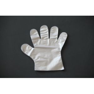 Buy cheap Polyethylene Food Handling Disposable Poly Gloves Flat Pack Eco Friendly from wholesalers