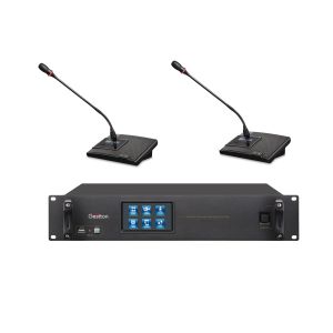 Buy cheap Conference Hall 50Hz-20KHz Wired Conference System Hyper Cardioid Directional from wholesalers
