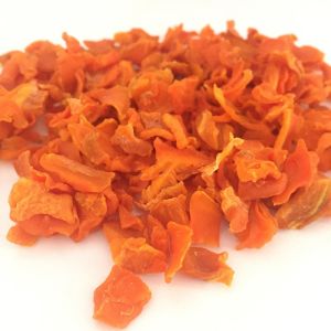 Buy cheap Dehydrated Orange Red Dried Carrot Chips Low Sugar from wholesalers