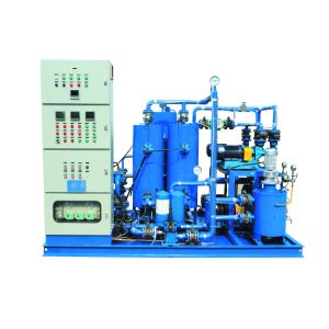 Buy cheap Electrical Heater Vertical HFO Booster Unit With Integrate Oil Pump product