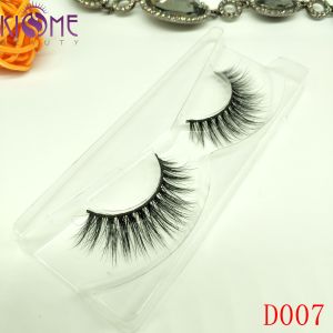 Buy cheap Custom Handmade Thick Natural Mink Eyelashes Lightweigh Easy Application 007 from wholesalers