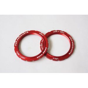 Buy cheap CNC Milling Light Aluminum Alloy Flywheel Cover Red Anodized with Laser Engraving LOGO from wholesalers