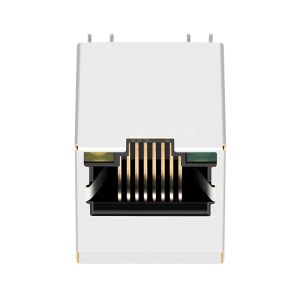 Buy cheap Halo HFJV1-E1G01-L12RL Compatible LINK-PP LPJD4713BDNL 1000 Base-T Gigabit Vertical RJ45 Magnetics Connector With Yellow/Green Leds from wholesalers