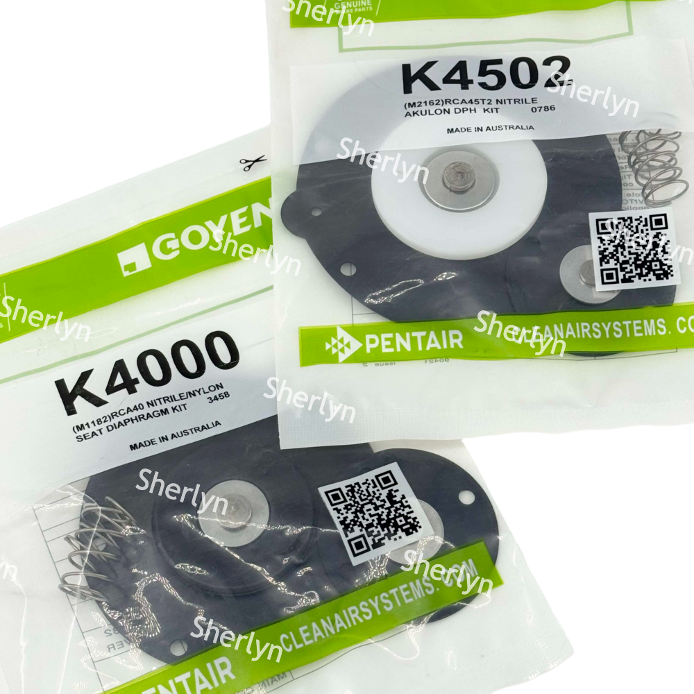 K4000 M1182 Nylon Seal Diaphragm Repair Kit For Goyen CA40DD/RCA40DD Pulse Valve
