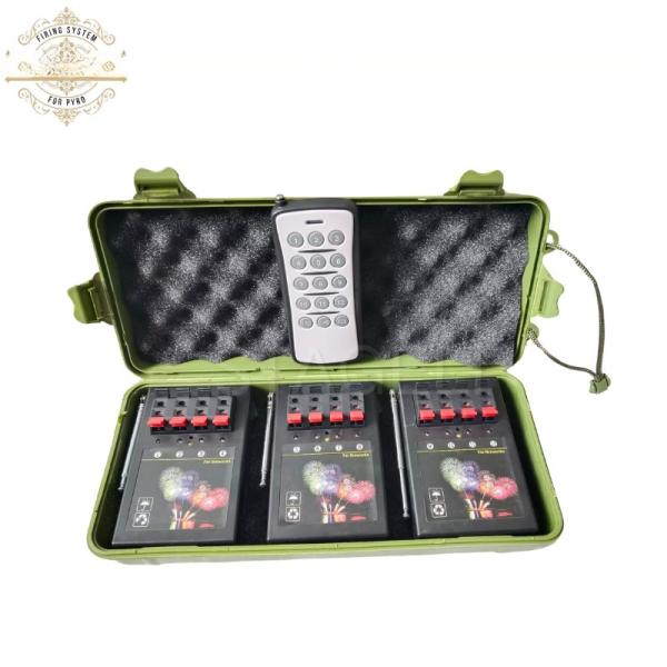 10 Channel Sequential Pyrotechnic Programmable Remote Fireworks Firing System