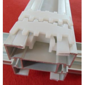 Buy cheap XL44 ALUMINIUM MODULAR CONVEYOR SYSTEM PLAIN WHITE COLOR  FLEXIBLE CONVEYOR SYSTEM from wholesalers